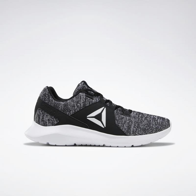 Adidasi Alergare Reebok Energylux Barbati Negrii/Albi Romania VK2541CK